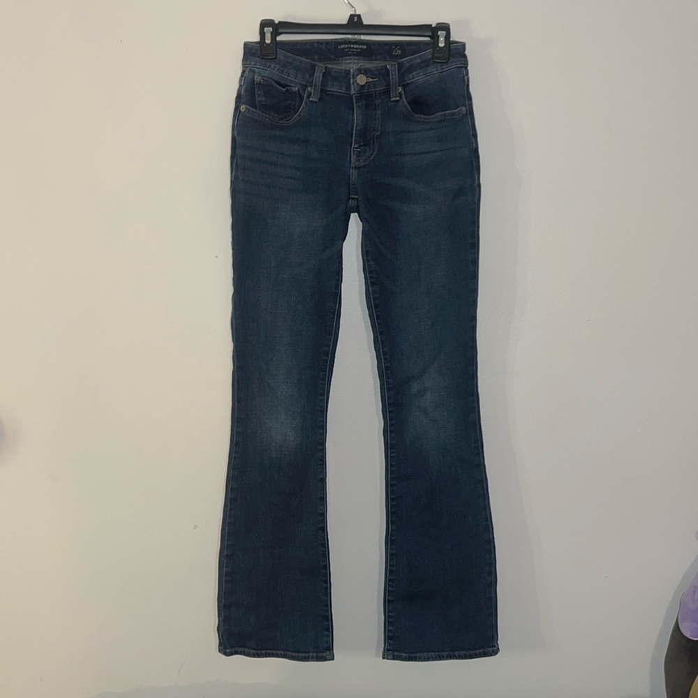Lucky Brand Lolita Low-Rise Bootleg Womens Jeans